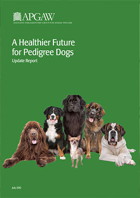 APGAW A Healthier Future fro Pedigree Dogs Update Report APGAW A Healthier Future fro Pedigree Dogs Update Report Cover