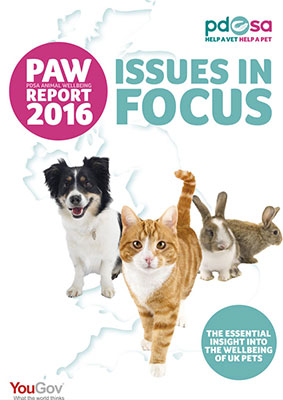 PDSA Paw Report 2016 Report Cover
