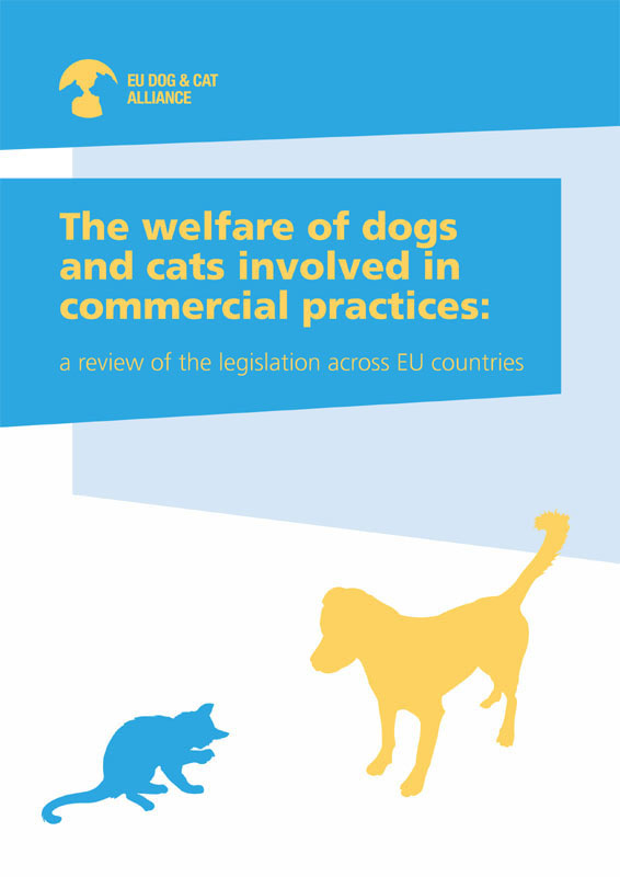 Welfare of Dogs and Cats Involved in Commercial Practices Report Cover